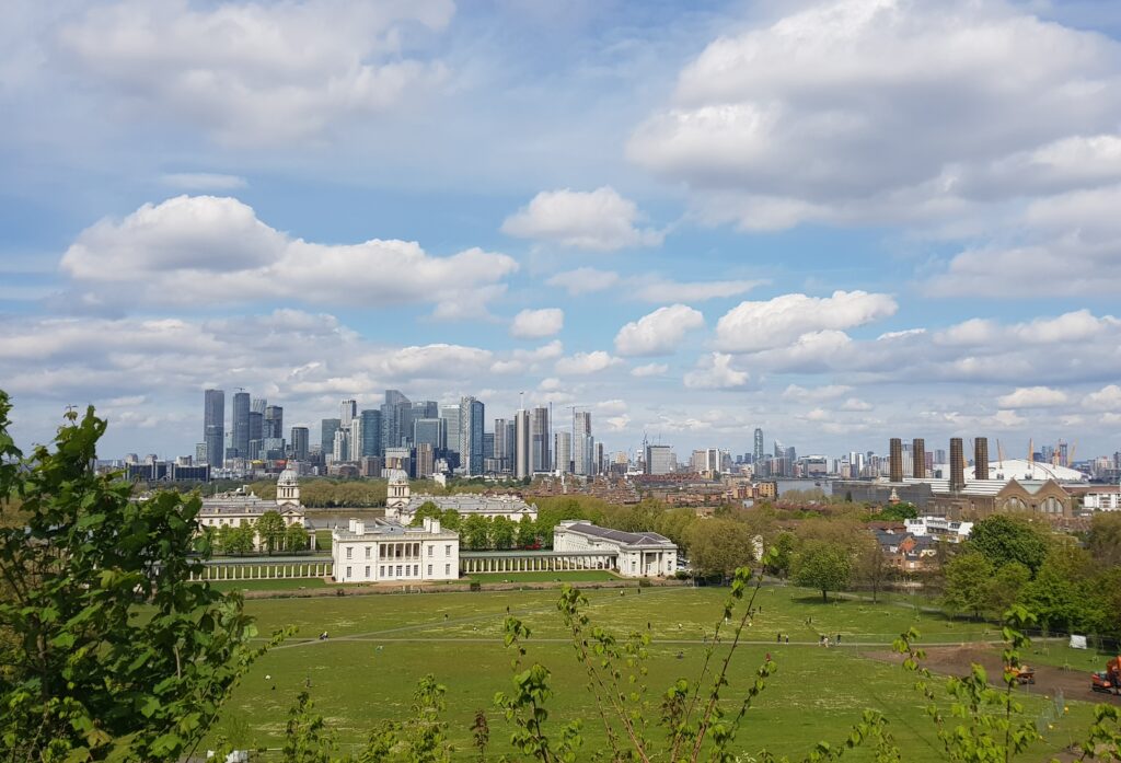 Greenwich Park and surrounding property investment area