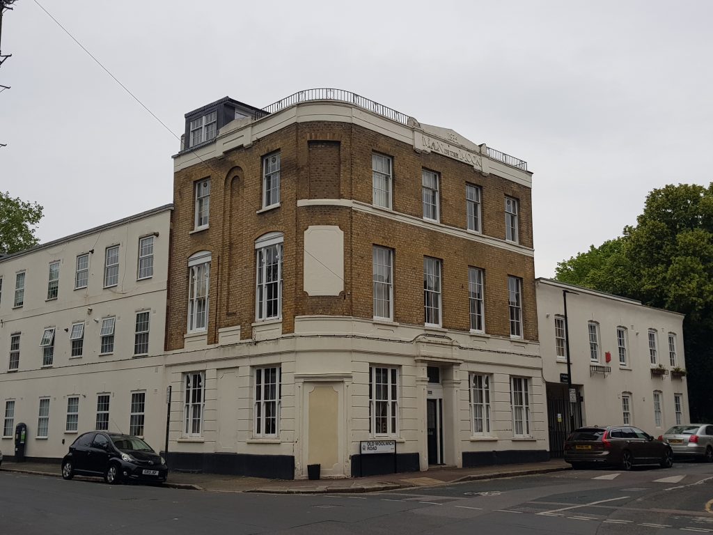 Investing pension into property. Greenwich street scene